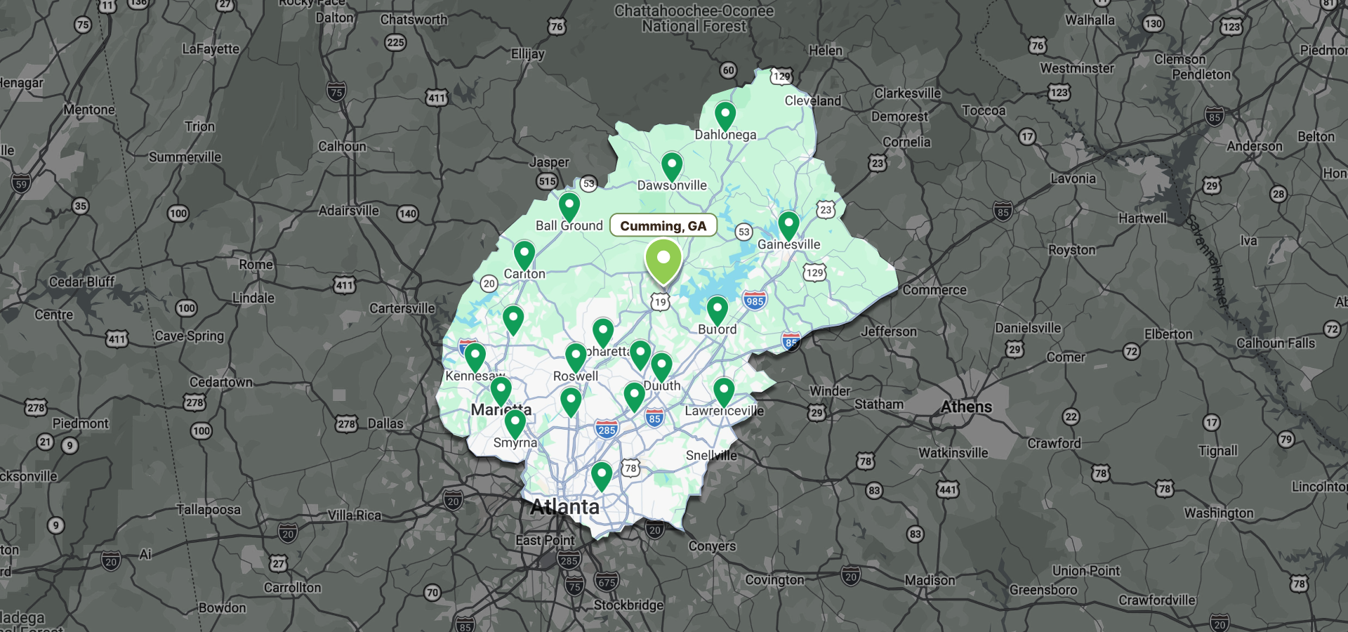 Map Form Full Width Frame